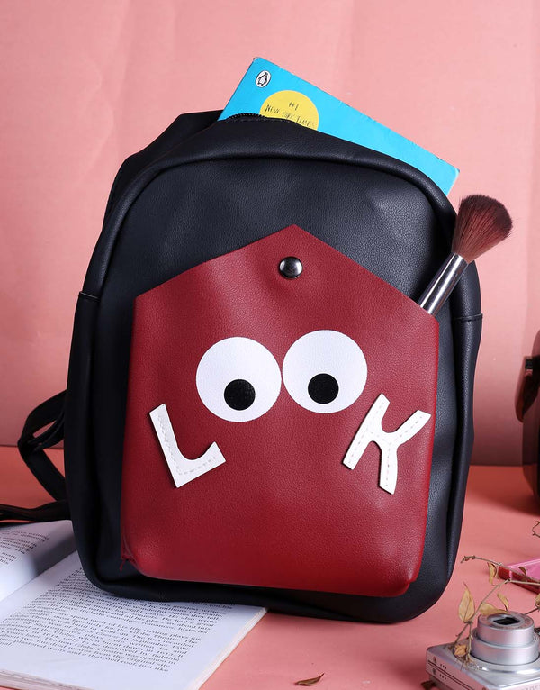 Black Look Mini Backpack