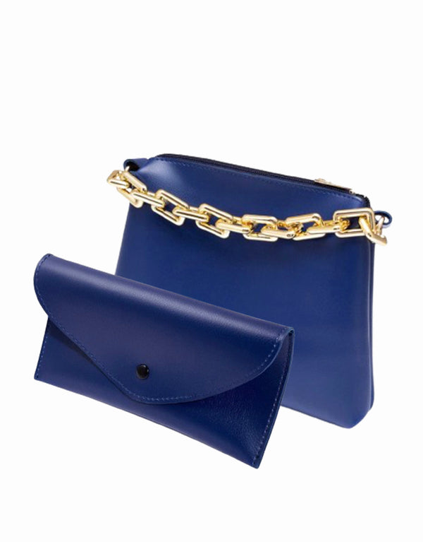 Bloom - Blue 2Pieces Handbag