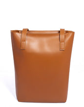 Brown Turkish Colorblock Tote Bag