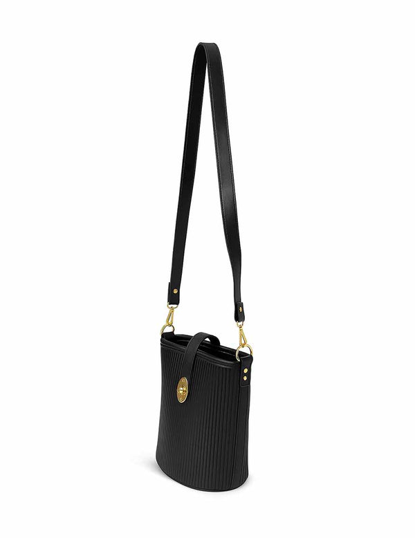 Bucket - Black Shoulder Bag