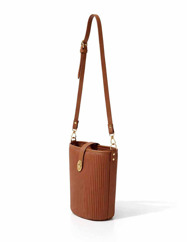 Bucket - Brown Shoulder Bag