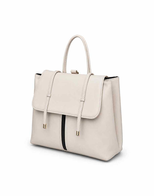 Rangoon Convertible - Beige 2 in 1 Handbag
