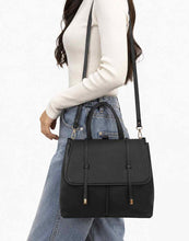 Rangoon Convertible - Black 2 in 1 Handbag