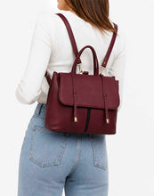 Rangoon Convertible - Maroon 2 in 1 Handbag