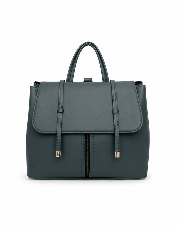 Convertible - Sage Green (Dark) 2 in 1 Handbag