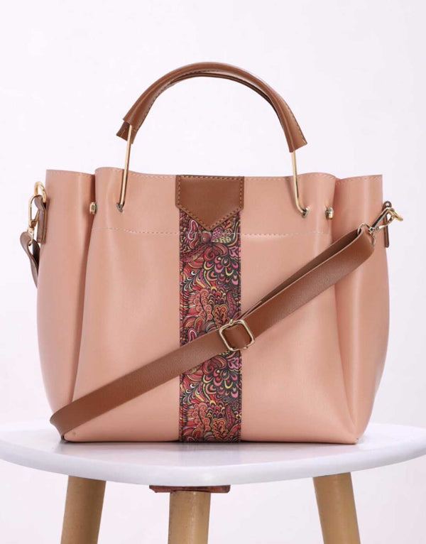 Delight - Pink 4 Pieces Handbag