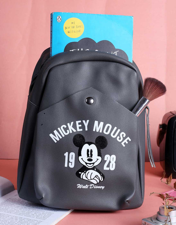 Grey Kids Mini Backpack