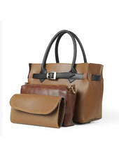 Kora - All Brown 3 Pieces Handbag