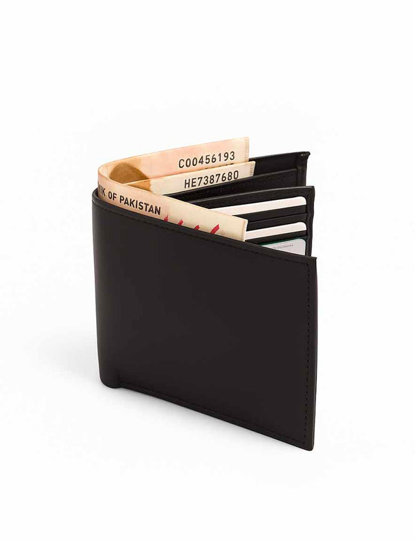 MONARCH - Brown Bifold Leather Wallet