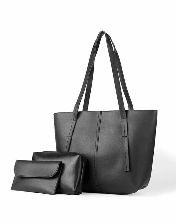 Mira - Black 3 Pieces Handbag