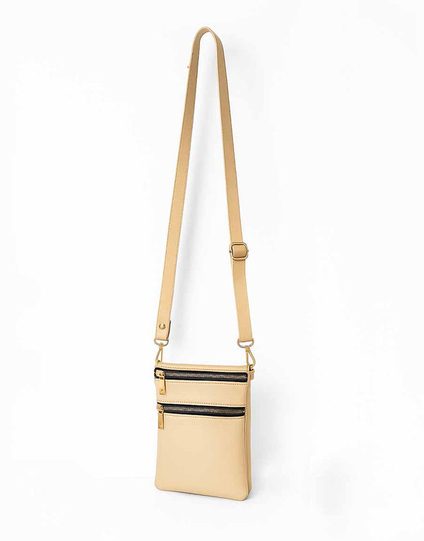 NOIR - Beige Sling Bag
