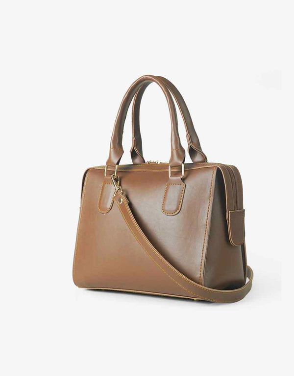 Opal - Brown 3 Pieces Handbag