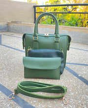 Opal - Green 3 Pieces Handbag