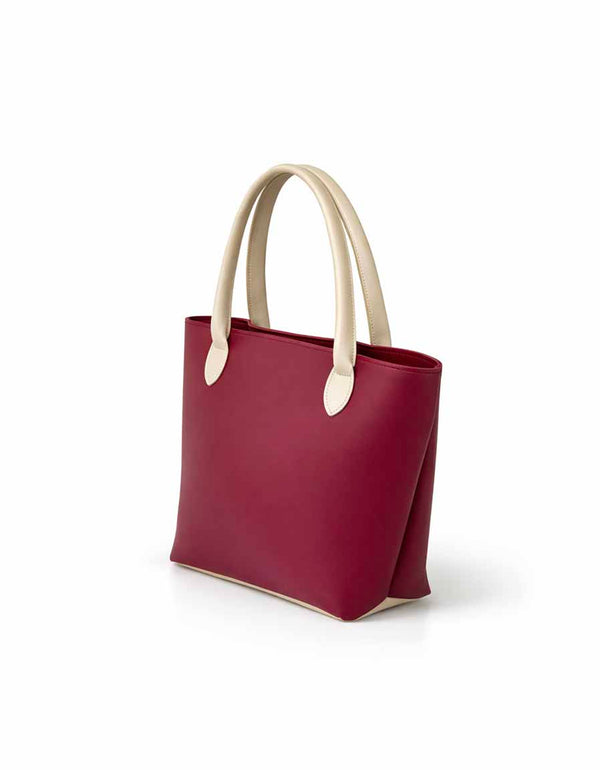 Ora - Maroon Tote Bag