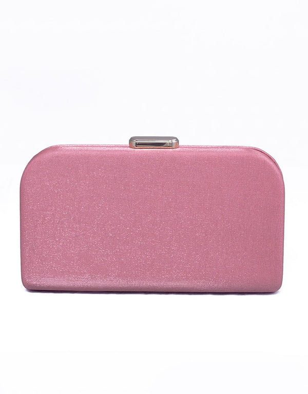 Pink Hard Box Clutch