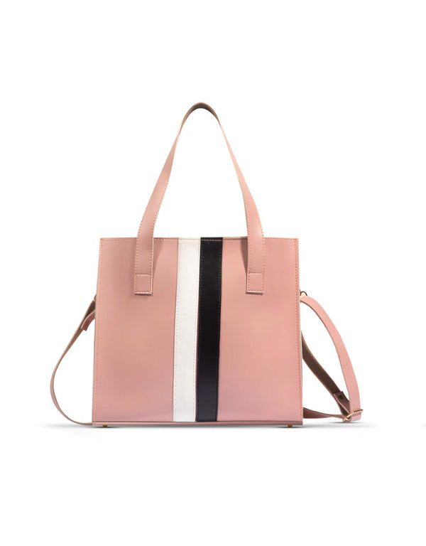Pink Vogue Strip Bag