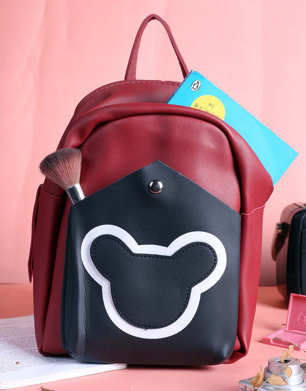 Two Tone Mickey Mini Backpack