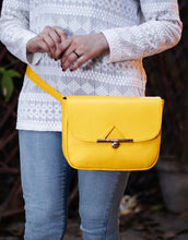 Yellow Baguette Belt Bag