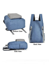 Blue Foldable Travel Backpack