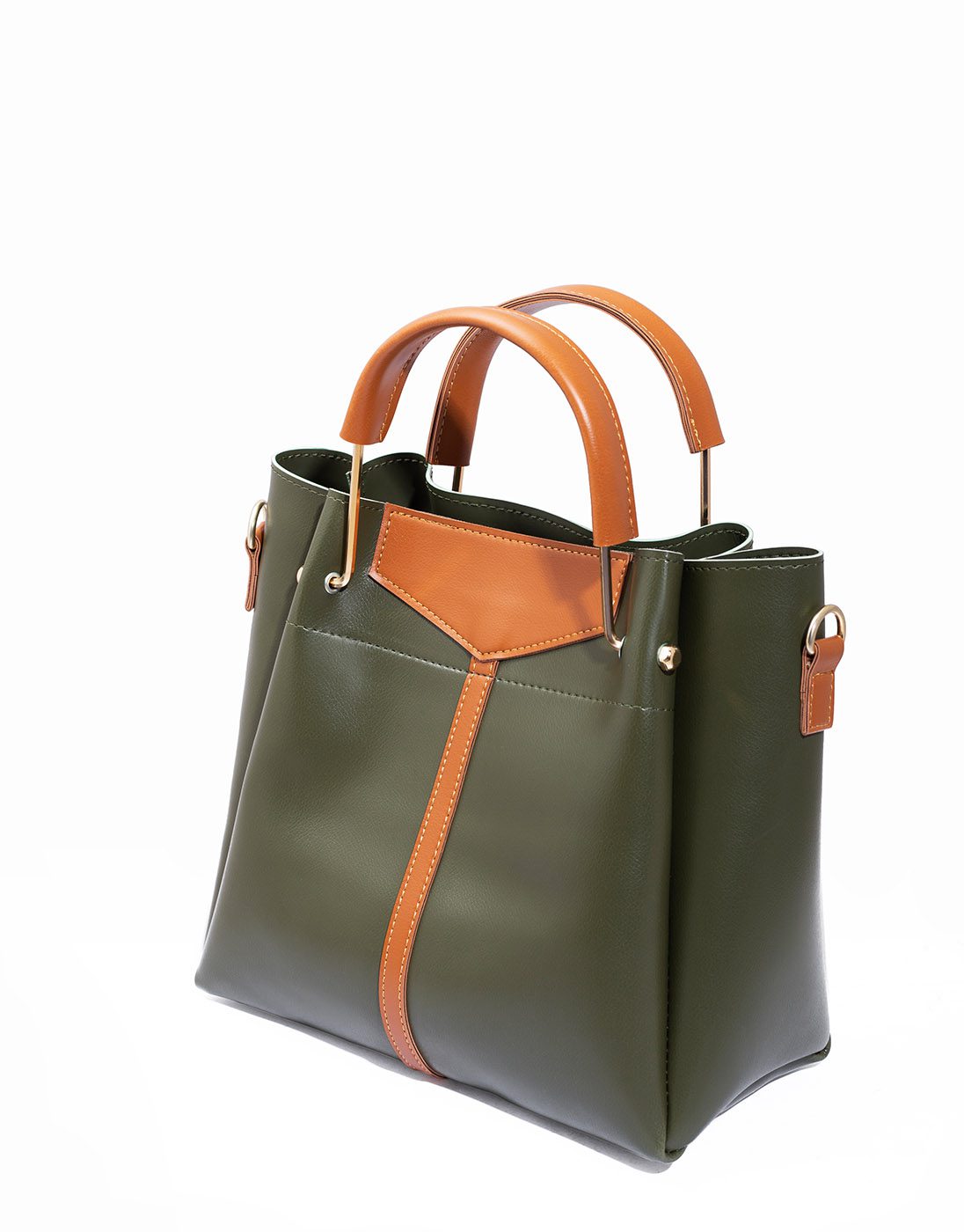 Bloom Closet - Green 3 Pieces Handbag